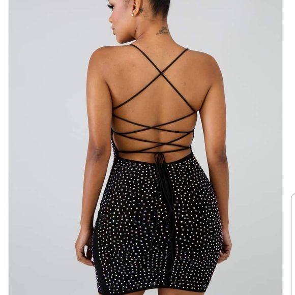 Holiday Strappy Dress - Picture 2 of 2